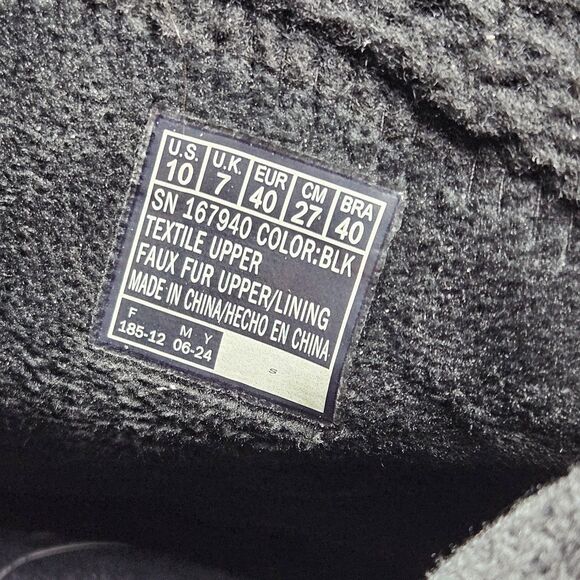 Skechers Synergy Diva Lane Boots Womens 10 Black Zip Buckle High Top Memory Foam - Picture 10 of 12